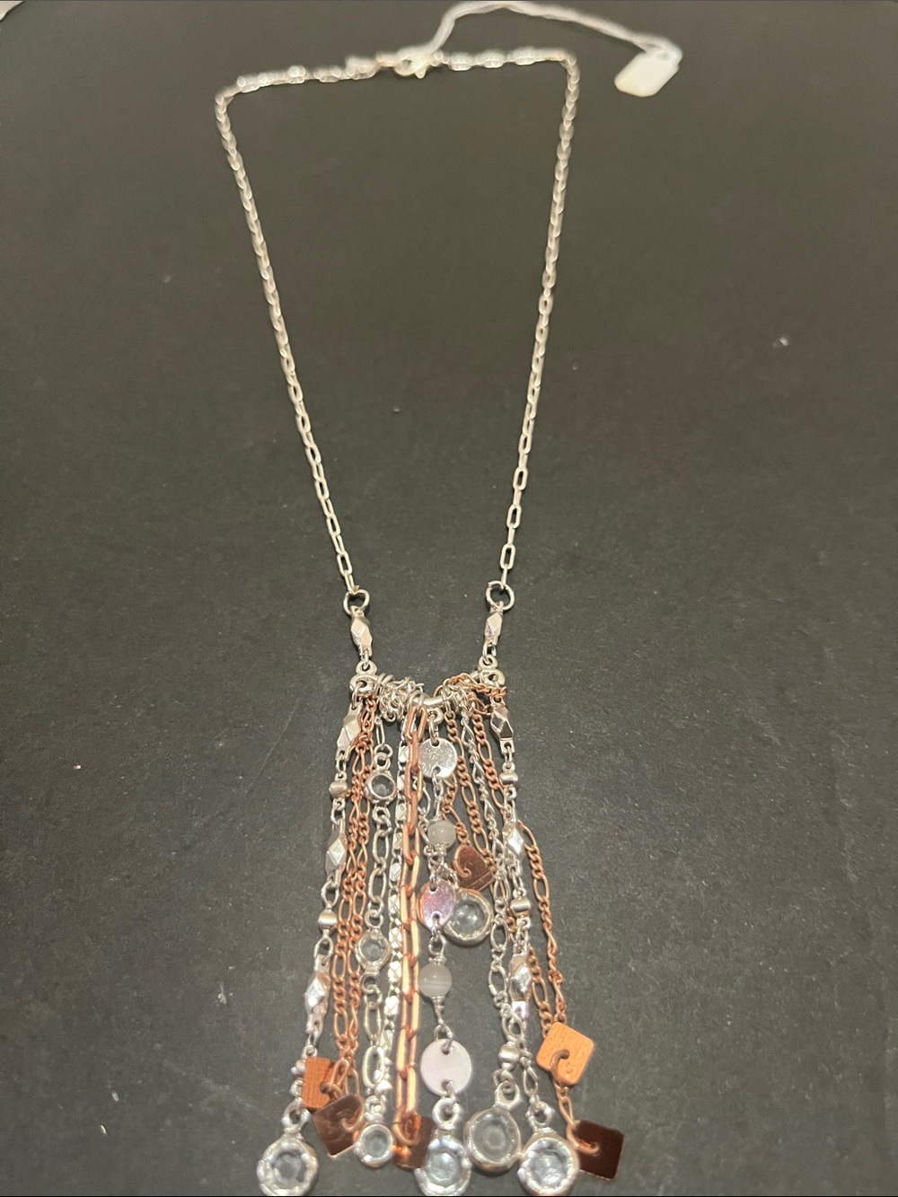 Fringe Beaded Handmade Necklace